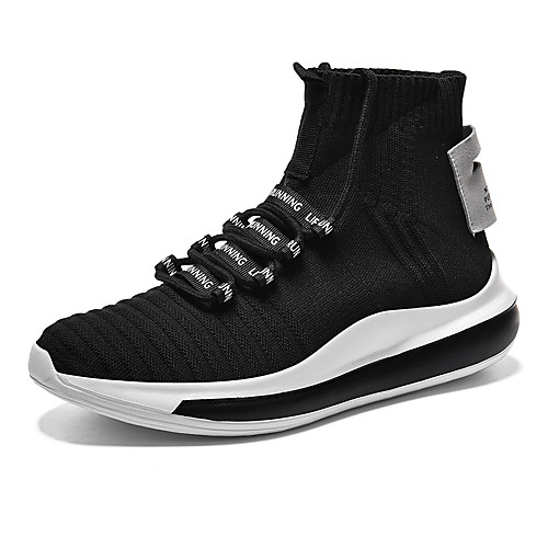 Men's Fall / Spring & Summer Daily Outdoor Trainers / Athletic Shoes Walking Shoes Tissage Volant Breathable Shock Absorbing Wear Proof White / Black
Men's Fall / Spring & Summer Daily Outdoor Trainers / Athletic Shoes Walking Shoes Tissage Volant Breathable Shock Absorbing Wear Proof White / Black