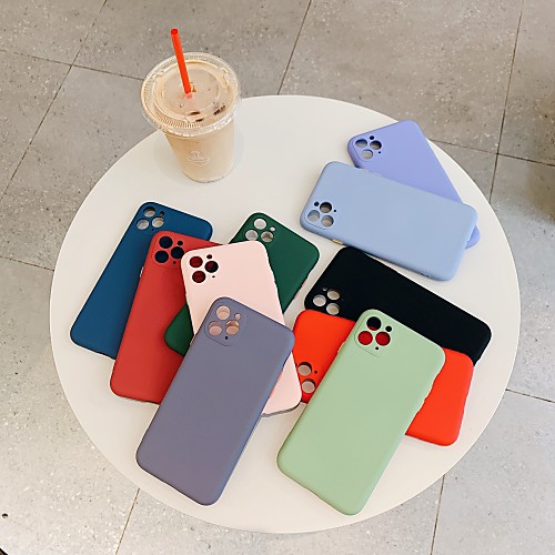 Case For Apple iPhone 11 / iPhone 11 Pro / iPhone 11 Pro Max Shockproof Back Cover Solid Colored Silicone
Case For Apple iPhone 11 / iPhone 11 Pro / iPhone 11 Pro Max Shockproof Back Cover Solid Colored Silicone