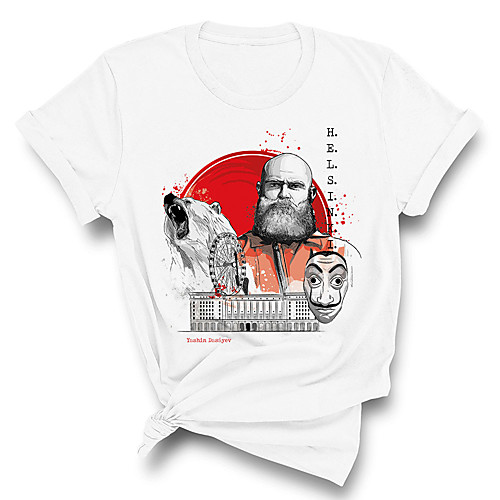 Inspired by la casa de papel Dali Cosplay Costume T-shirt Pure Cotton Print Printing T-shirt For Men's / Women's
Inspired by la casa de papel Dali Cosplay Costume T-shirt Pure Cotton Print Printing T-shirt For Men's / Women's
