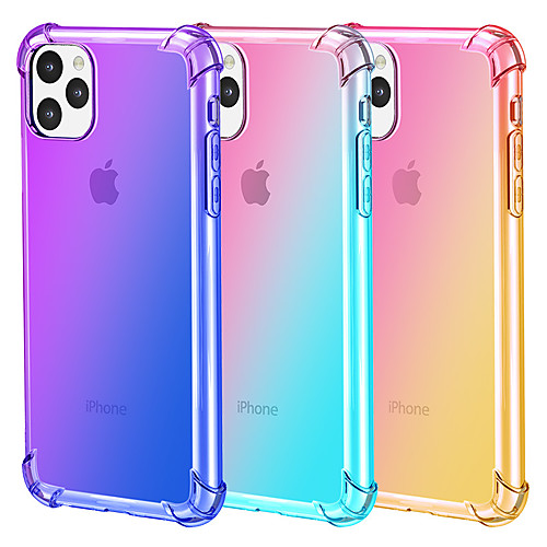 Gradient color mobile phone case for iPhone11 Pro Max iPhone XR XS Max X 7 7 6 6S Plus transparent ultra-thin TPU protective case
Gradient color mobile phone case for iPhone11 Pro Max iPhone XR XS Max X 7 7 6 6S Plus transparent ultra-thin TPU protective case
