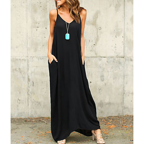 Women's Tunic Maxi long Dress White Light gray Black Red Sleeveless Solid Color Round Neck Hot S M L XL
Women's Tunic Maxi long Dress White Light gray Black Red Sleeveless Solid Color Round Neck Hot S M L XL
