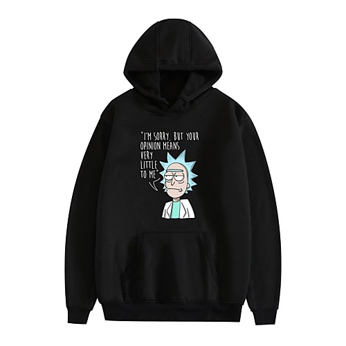 Inspired by Rick and Morty Dali Cosplay Costume Hoodie Pure Cotton Print Printing Hoodie For Men's / Women's
Inspired by Rick and Morty Dali Cosplay Costume Hoodie Pure Cotton Print Printing Hoodie For Men's / Women's