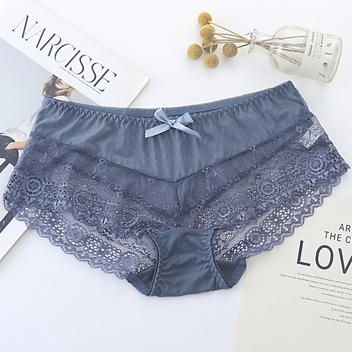 Women's Normal Lace / Basic / Bow Brief Stretchy Low Waist 1 PC Wine One-Size
Women's Normal Lace / Basic / Bow Brief Stretchy Low Waist 1 PC Wine One-Size