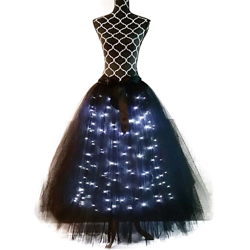 Princess Ballet Dancer Skirt Girls' Movie Cosplay A-Line Slip LED White / Black Skirt Halloween Carnival Masquerade Tulle Polyester
Princess Ballet Dancer Skirt Girls' Movie Cosplay A-Line Slip LED White / Black Skirt Halloween Carnival Masquerade Tulle Polyester