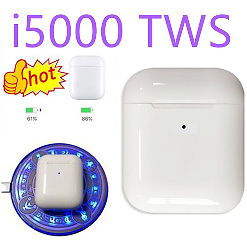 Original i5000 TWS True Wireless Earbuds Qi Wireless Charge IPX4 Waterproof Pop Up Window Bluetooth 5.0 Mini Smart Touch Control Headphone Sport Outdoor
Original i5000 TWS True Wireless Earbuds Qi Wireless Charge IPX4 Waterproof Pop Up Window Bluetooth 5.0 Mini Smart Touch Control Headphone Sport Outdoor