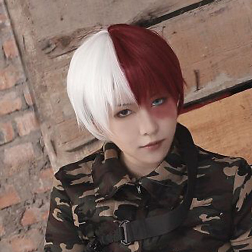 My Hero Academia Boko No Hero Todoroki Shouto Cosplay Wigs Women's Asymmetrical 10 inch Heat Resistant Fiber kinky Straight Red Adults' Anime Wig
My Hero Academia Boko No Hero Todoroki Shouto Cosplay Wigs Women's Asymmetrical 10 inch Heat Resistant Fiber kinky Straight Red Adults' Anime Wig