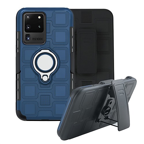 Case For Samsung Galaxy A71 / S20 Plus / S20 Ultra Shockproof / Ring Holder Back Cover Solid Colored TPU / PC
Case For Samsung Galaxy A71 / S20 Plus / S20 Ultra Shockproof / Ring Holder Back Cover Solid Colored TPU / PC