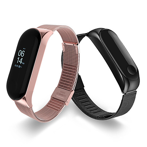 Watch Band for Xiaomi Mi Band 3/4 Xiaomi Classic Buckle / Milanese Loop Stainless Steel Wrist Strap
Watch Band for Xiaomi Mi Band 3/4 Xiaomi Classic Buckle / Milanese Loop Stainless Steel Wrist Strap