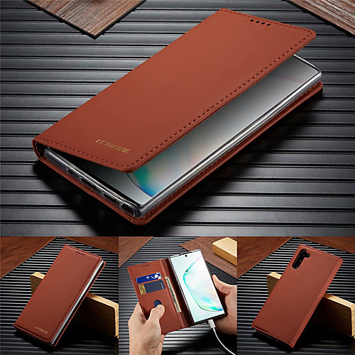Luxury Leather Flip Wallet Case For Samsung Galaxy Note 10 Pro Note 9 Note 8 Magnetic Card Stand Cover
Luxury Leather Flip Wallet Case For Samsung Galaxy Note 10 Pro Note 9 Note 8 Magnetic Card Stand Cover