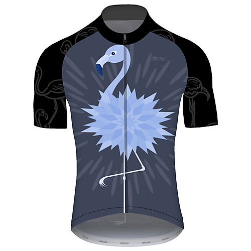21Grams Men's Short Sleeve Cycling Jersey Summer Black / Blue Flamingo Floral Botanical Animal Bike Jersey Top Mountain Bike MTB Road Bike Cycling UV Resistant Quick Dry Breathable Sports Clothing
21Grams Men's Short Sleeve Cycling Jersey Summer Black / Blue Flamingo Floral Botanical Animal Bike Jersey Top Mountain Bike MTB Road Bike Cycling UV Resistant Quick Dry Breathable Sports Clothing