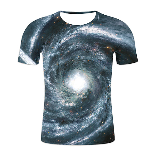 Men's T shirt Shirt Galaxy Color Block 3D Plus Size Short Sleeve Daily Tops Basic Exaggerated Round Neck Rainbow
Men's T shirt Shirt Galaxy Color Block 3D Plus Size Short Sleeve Daily Tops Basic Exaggerated Round Neck Rainbow
