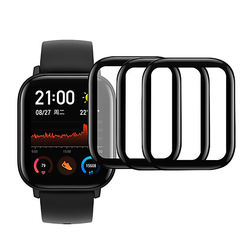 3 Pcs Smartwatch Screen Protector for Amazfit GTS/ Bip Anti-Scratch 3D Protective Full Coverage Tempered Glass Screen Film
3 Pcs Smartwatch Screen Protector for Amazfit GTS/ Bip Anti-Scratch 3D Protective Full Coverage Tempered Glass Screen Film