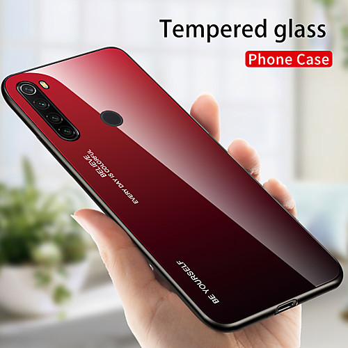 Luxury Gradient Tempered Glass Phone Case For Xiaomi Redmi Note 8T Note 8 Pro K20 Note 7 Redmi 8A Redmi 7A Redmi 8 Redmi 7 Shockproof Back Cover Soft TPU Silicone Edge Protection
Luxury Gradient Tempered Glass Phone Case For Xiaomi Redmi Note 8T Note 8 Pro K20 Note 7 Redmi 8A Redmi 7A Redmi 8 Redmi 7 Shockproof Back Cover Soft TPU Silicone Edge Protection