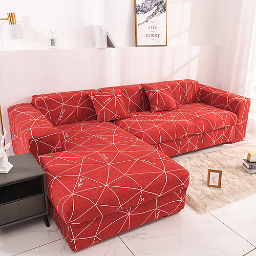 Colorful Red Geometric 1/2/3/4 seater Sofa cover Tight wrap all-inclusive sectional elastic seat couch covers Slipcovers Christmas
Colorful Red Geometric 1/2/3/4 seater Sofa cover Tight wrap all-inclusive sectional elastic seat couch covers Slipcovers Christmas