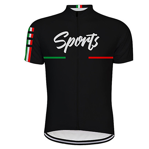 21Grams Men's Short Sleeve Cycling Jersey Summer BlackWhite Italy National Flag Bike Jersey Top Mountain Bike MTB Road Bike Cycling UV Resistant Quick Dry Breathable Sports Clothing Apparel
21Grams Men's Short Sleeve Cycling Jersey Summer BlackWhite Italy National Flag Bike Jersey Top Mountain Bike MTB Road Bike Cycling UV Resistant Quick Dry Breathable Sports Clothing Apparel
