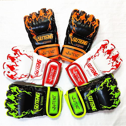 Boxing Gloves For Martial Arts Muay Thai MMA Kickboxing Durable Shock Absorption Breathable Shockproof Adults Women's Men's - Green / Black WhiteRed Black / Orange
Boxing Gloves For Martial Arts Muay Thai MMA Kickboxing Durable Shock Absorption Breathable Shockproof Adults Women's Men's - Green / Black WhiteRed Black / Orange