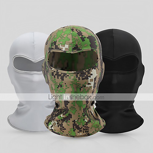 Balaclava Solid Color Camo / Camouflage Windproof Sunscreen Breathable Dust Proof Wicking Bike / Cycling White Grey Green Elastane for Women's Men's Adults' Camping / Hiking Outdoor Exercise Cycling
Balaclava Solid Color Camo / Camouflage Windproof Sunscreen Breathable Dust Proof Wicking Bike / Cycling White Grey Green Elastane for Women's Men's Adults' Camping / Hiking Outdoor Exercise Cycling