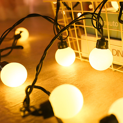 LED Wedding Outdoor String Light 6M 20LEDs Waterproof String Lights Christmas LED Globe Festoon Bulb String Light IP65 Outdoor Activity Party Garden Garland Decor Lighting AC220-240V EU Plug
LED Wedding Outdoor String Light 6M 20LEDs Waterproof String Lights Christmas LED Globe Festoon Bulb String Light IP65 Outdoor Activity Party Garden Garland Decor Lighting AC220-240V EU Plug