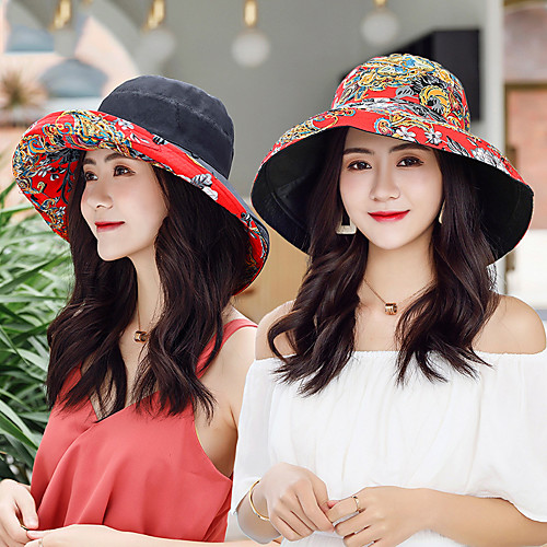 Fishing Hat Fisherman Hat Hiking Hat Hat Wide Brim 1 PCS Portable Sunscreen UV Resistant Breathable Floral / Botanical Cotton Autumn / Fall Spring Summer for Women's Camping / Hiking Hunting Fishing
Fishing Hat Fisherman Hat Hiking Hat Hat Wide Brim 1 PCS Portable Sunscreen UV Resistant Breathable Floral / Botanical Cotton Autumn / Fall Spring Summer for Women's Camping / Hiking Hunting Fishing
