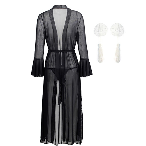 Women's Sequins / Mesh / Tassel Fringe Erotic Suits Nightwear Solid Colored Red White Black M L XL
Women's Sequins / Mesh / Tassel Fringe Erotic Suits Nightwear Solid Colored Red White Black M L XL