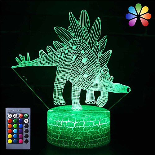 Dinosaur Toys Night Light - 3D Night Lamp with Three Patterns & Remote Control & Smart Touch16 Colors Changing Dimmable Brithday Gifts for 2 3 4 5 6 7 8 Year Old Boys Girls Dinosaur Fans
Dinosaur Toys Night Light - 3D Night Lamp with Three Patterns & Remote Control & Smart Touch16 Colors Changing Dimmable Brithday Gifts for 2 3 4 5 6 7 8 Year Old Boys Girls Dinosaur Fans