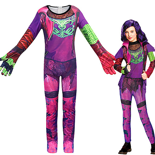 Descendants Cosplay Cosplay Costume Outfits Girls' Movie Cosplay Cosplay Halloween Purple Leotard / Onesie Carnival Masquerade Polyester
Descendants Cosplay Cosplay Costume Outfits Girls' Movie Cosplay Cosplay Halloween Purple Leotard / Onesie Carnival Masquerade Polyester