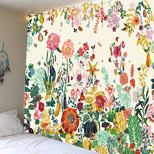 Wall Tapestry Art Decor Blanket Curtain Picnic Tablecloth Hanging Home Bedroom Living Room Dorm Decoration Colorful Floral Plants Flower Blossom
Wall Tapestry Art Decor Blanket Curtain Picnic Tablecloth Hanging Home Bedroom Living Room Dorm Decoration Colorful Floral Plants Flower Blossom