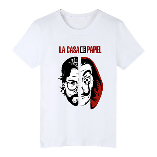 Inspired by Cosplay Cosplay Cosplay Costume T-shirt Polyster Print Printing T-shirt For Men's / Women's
Inspired by Cosplay Cosplay Cosplay Costume T-shirt Polyster Print Printing T-shirt For Men's / Women's