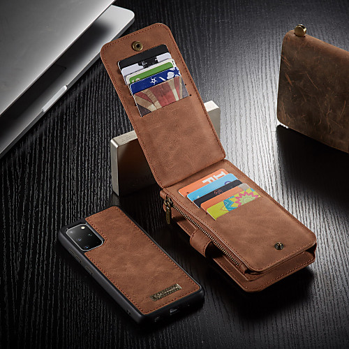 CaseMe Multifunctional Magnetic Luxury Business Leather Flip Phone Case For Samsung Galaxy S20 / S20 Plus / S20 Ultra With Wallet Card Slot Stand Detachable Case Cover
CaseMe Multifunctional Magnetic Luxury Business Leather Flip Phone Case For Samsung Galaxy S20 / S20 Plus / S20 Ultra With Wallet Card Slot Stand Detachable Case Cover