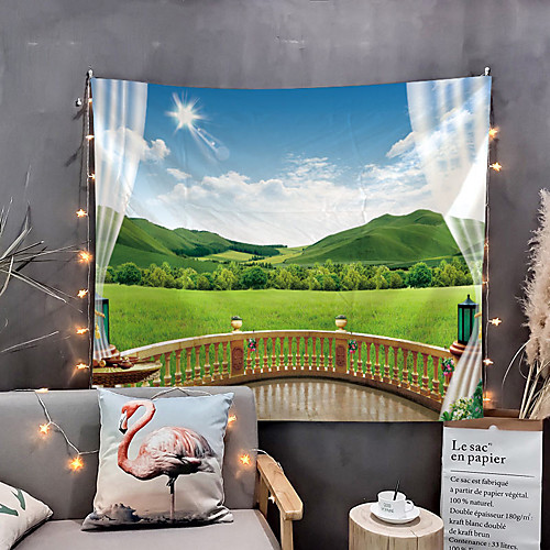 Window Landscape Wall Tapestry Art Decor Blanket Curtain Picnic Tablecloth Hanging Home Bedroom Living Room Dorm Decoration Polyester Garden Mountain Rural
Window Landscape Wall Tapestry Art Decor Blanket Curtain Picnic Tablecloth Hanging Home Bedroom Living Room Dorm Decoration Polyester Garden Mountain Rural