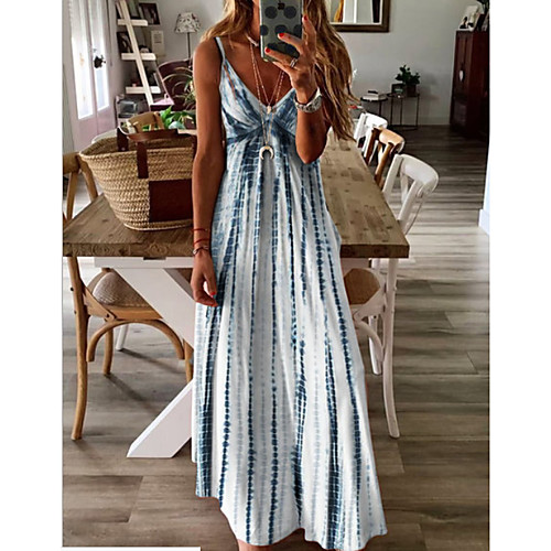 Women's Strap Dress Maxi long Dress Green Black Red Light Blue Sleeveless Color Block Cold Shoulder Spring Summer V Neck Hot Casual Holiday Going out 2021 S M L XL XXL 3XL
Women's Strap Dress Maxi long Dress Green Black Red Light Blue Sleeveless Color Block Cold Shoulder Spring Summer V Neck Hot Casual Holiday Going out 2021 S M L XL XXL 3XL