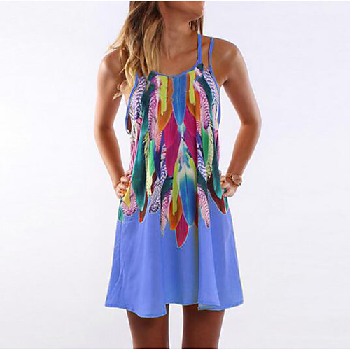 Women's Mini Shift Dress - Sleeveless Print Summer Strap Holiday White Red Yellow Light Blue S M L XL XXL XXXL XXXXL XXXXXL
Women's Mini Shift Dress - Sleeveless Print Summer Strap Holiday White Red Yellow Light Blue S M L XL XXL XXXL XXXXL XXXXXL