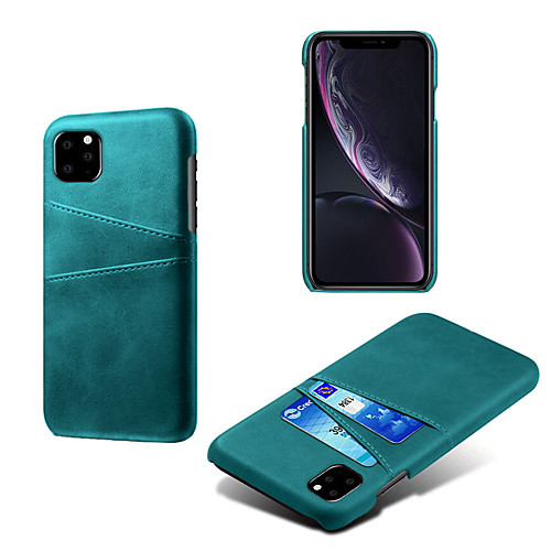 Phone Case For iPhone11 / iPhone11 Pro / iPhone11 Pro Max Card Holder Anti-Fall Back Cover Solid Colored PU Leather
Phone Case For iPhone11 / iPhone11 Pro / iPhone11 Pro Max Card Holder Anti-Fall Back Cover Solid Colored PU Leather