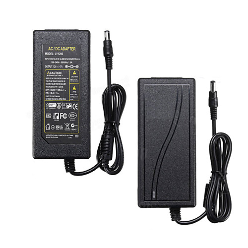 12V DC 4A 48W Desktop Power Adapter with DC 2.1mm x 5.5mm Connector for LED Flexible Light Strip AC100-240V
12V DC 4A 48W Desktop Power Adapter with DC 2.1mm x 5.5mm Connector for LED Flexible Light Strip AC100-240V