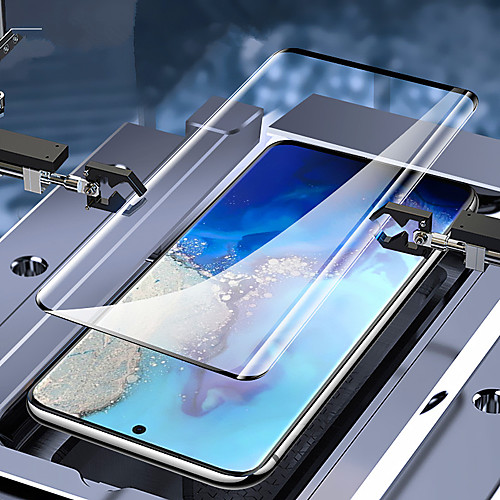 Screen Protector for Samsung Galaxy S20/S20 Plus/S20 Ultra 3D Curved Full Tempered Glass 1 pc Front Screen Protector High Definition (HD) / 9H Hardness / Explosion Proof
Screen Protector for Samsung Galaxy S20/S20 Plus/S20 Ultra 3D Curved Full Tempered Glass 1 pc Front Screen Protector High Definition (HD) / 9H Hardness / Explosion Proof