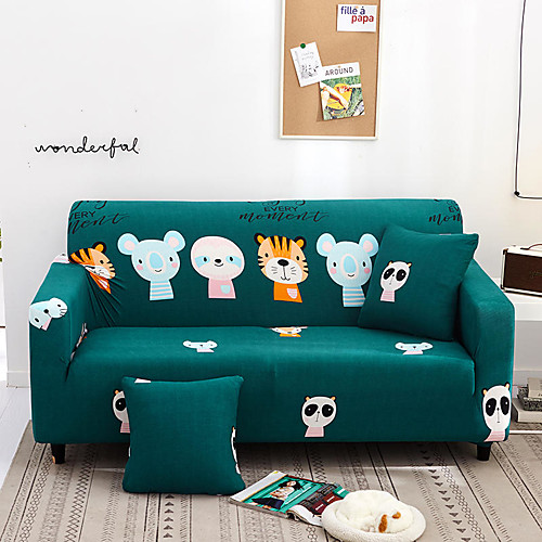 Green Cartoon Pet Print Dustproof All-powerful Slipcovers Stretch Sofa Cover Super Soft Fabric Couch Cover with One Free Pillow Case
Green Cartoon Pet Print Dustproof All-powerful Slipcovers Stretch Sofa Cover Super Soft Fabric Couch Cover with One Free Pillow Case