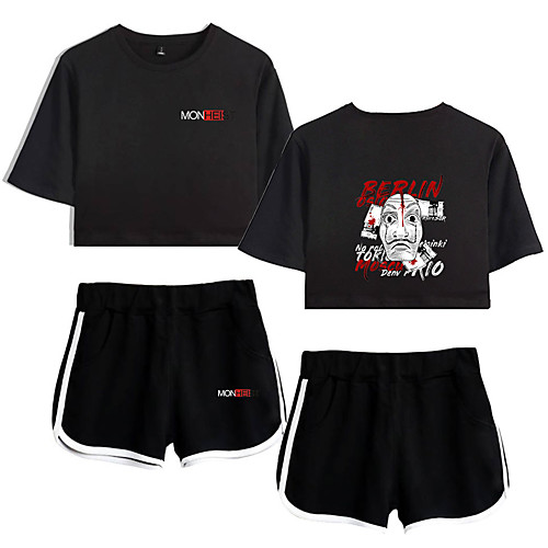 Inspired by la casa de papel Dali Pants Cosplay Costume Pure Cotton Print Printing Shorts For Women's / T-shirt
Inspired by la casa de papel Dali Pants Cosplay Costume Pure Cotton Print Printing Shorts For Women's / T-shirt