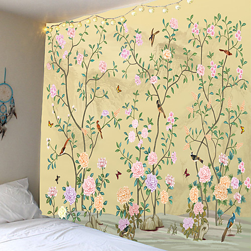 Wall Tapestry Art Decor Blanket Curtain Picnic Tablecloth Hanging Home Bedroom Living Room Dorm Decoration Chinese Ink Painting Bird Animal Floral Plants Flower Blossom
Wall Tapestry Art Decor Blanket Curtain Picnic Tablecloth Hanging Home Bedroom Living Room Dorm Decoration Chinese Ink Painting Bird Animal Floral Plants Flower Blossom