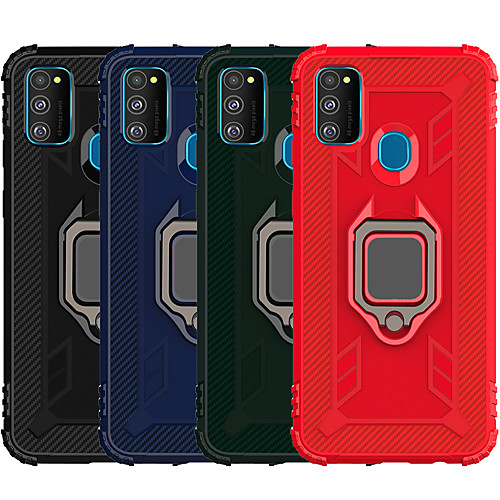 Case For Samsung Galaxy M30S/M30/M20/A90/A70/A70S/A50/A50S/A40/A30/A30S Shockproof / Ring Holder Back Cover Solid Colored Carbon Fiber
Case For Samsung Galaxy M30S/M30/M20/A90/A70/A70S/A50/A50S/A40/A30/A30S Shockproof / Ring Holder Back Cover Solid Colored Carbon Fiber