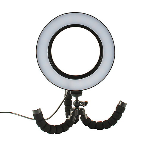 Photography LED Selfie Ring Light 16CM USB Ring Lamp Dimmable Video Light For Youtube Makeup With Tripod
Photography LED Selfie Ring Light 16CM USB Ring Lamp Dimmable Video Light For Youtube Makeup With Tripod