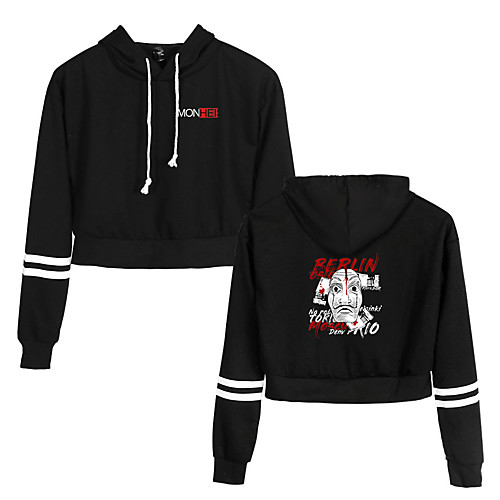 Inspired by la casa de papel Dali Cosplay Costume Hoodie Pure Cotton Print Printing Hoodie For Women's
Inspired by la casa de papel Dali Cosplay Costume Hoodie Pure Cotton Print Printing Hoodie For Women's