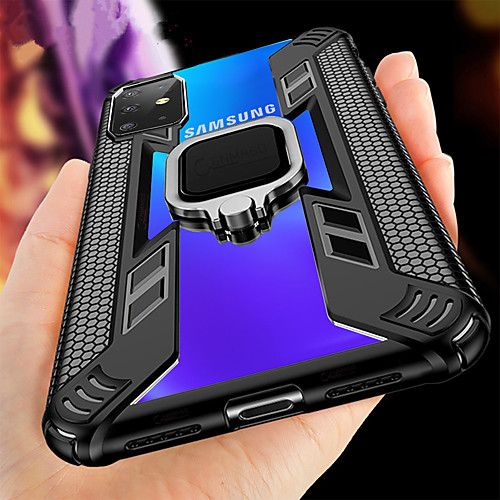 Case For Samsung Galaxy Galaxy Note 10 / Galaxy A81 / M60S / S20 Ultra Ring Holder / Translucent Back Cover Solid Colored TPU / PC / Metal
Case For Samsung Galaxy Galaxy Note 10 / Galaxy A81 / M60S / S20 Ultra Ring Holder / Translucent Back Cover Solid Colored TPU / PC / Metal