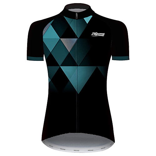 21Grams Women's Short Sleeve Cycling Jersey Summer Spandex Polyester Black / Green Plaid Checkered Solid Color Geometic Bike Jersey Top Mountain Bike MTB Road Bike Cycling UV Resistant Quick Dry
21Grams Women's Short Sleeve Cycling Jersey Summer Spandex Polyester Black / Green Plaid Checkered Solid Color Geometic Bike Jersey Top Mountain Bike MTB Road Bike Cycling UV Resistant Quick Dry