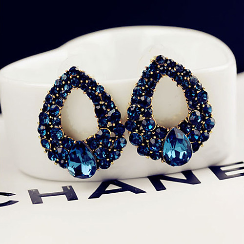Women's Earrings Holiday Wedding Birthday Romantic Earrings Jewelry Blue For Date Street Festival 1 Pair
Women's Earrings Holiday Wedding Birthday Romantic Earrings Jewelry Blue For Date Street Festival 1 Pair