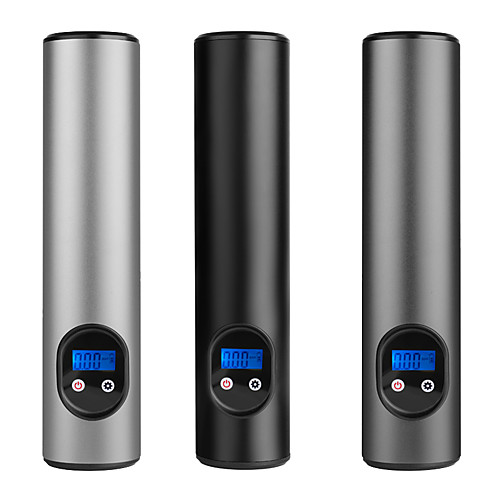 E68 Portable Air Compressor Wired Mini Air Inflator Handheld Tire Pump Cordless Electric Air Pump 12V 150PSI USB Interface Aluminium Alloy LCD display for Car Bicycles Tires Balls #07986941
E68 Portable Air Compressor Wired Mini Air Inflator Handheld Tire Pump Cordless Electric Air Pump 12V 150PSI USB Interface Aluminium Alloy LCD display for Car Bicycles Tires Balls #07986941