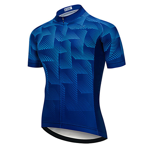 21Grams Men's Short Sleeve Cycling Jersey Summer Blue Polka Dot Gradient 3D Bike Jersey Top Mountain Bike MTB Road Bike Cycling UV Resistant Quick Dry Breathable Sports Clothing Apparel / Stretchy
21Grams Men's Short Sleeve Cycling Jersey Summer Blue Polka Dot Gradient 3D Bike Jersey Top Mountain Bike MTB Road Bike Cycling UV Resistant Quick Dry Breathable Sports Clothing Apparel / Stretchy
