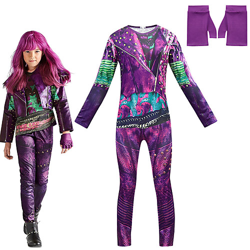 Descendants Cosplay Cosplay Costume Outfits Girls' Movie Cosplay Cosplay Halloween Purple Leotard / Onesie Gloves Carnival Masquerade Polyester
Descendants Cosplay Cosplay Costume Outfits Girls' Movie Cosplay Cosplay Halloween Purple Leotard / Onesie Gloves Carnival Masquerade Polyester