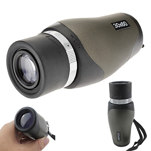 LBN 30 X 60 mm Monocular Porro Professional, Compact Size, High Quality Hunting, Climbing, Camping / Hiking / Caving Rubber Aluminium Alloy / Yes
LBN 30 X 60 mm Monocular Porro Professional, Compact Size, High Quality Hunting, Climbing, Camping / Hiking / Caving Rubber Aluminium Alloy / Yes