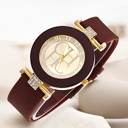 Women's Quartz Watches Casual Fashion Black White Blue Rubber Chinese Quartz White Black Blue Creative Casual Watch Large Dial 30 m 1 pc Analog One Year Battery Life
Women's Quartz Watches Casual Fashion Black White Blue Rubber Chinese Quartz White Black Blue Creative Casual Watch Large Dial 30 m 1 pc Analog One Year Battery Life