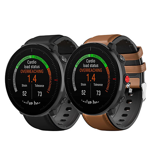 Leather Silicone Watch Band Wrist Strap For Polar Vantage M / Garmin Vivoactive 4 / Fenix Chronos Replaceable Bracelet Wristband
Leather Silicone Watch Band Wrist Strap For Polar Vantage M / Garmin Vivoactive 4 / Fenix Chronos Replaceable Bracelet Wristband